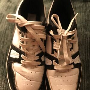 Unisex Black & White Rollerblades